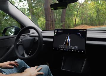 Model 3 interior